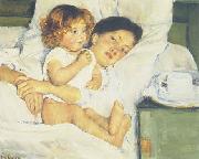 Breakfast in Bed, Mary Cassatt